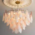 Caia Murano Glass Chandelier for Living Room - fovolighting