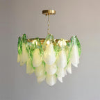 Caia Murano Glass Chandelier for Living Room - fovolighting