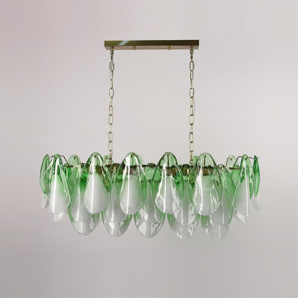 Caia Murano Glass Chandelier for Living Room - fovolighting