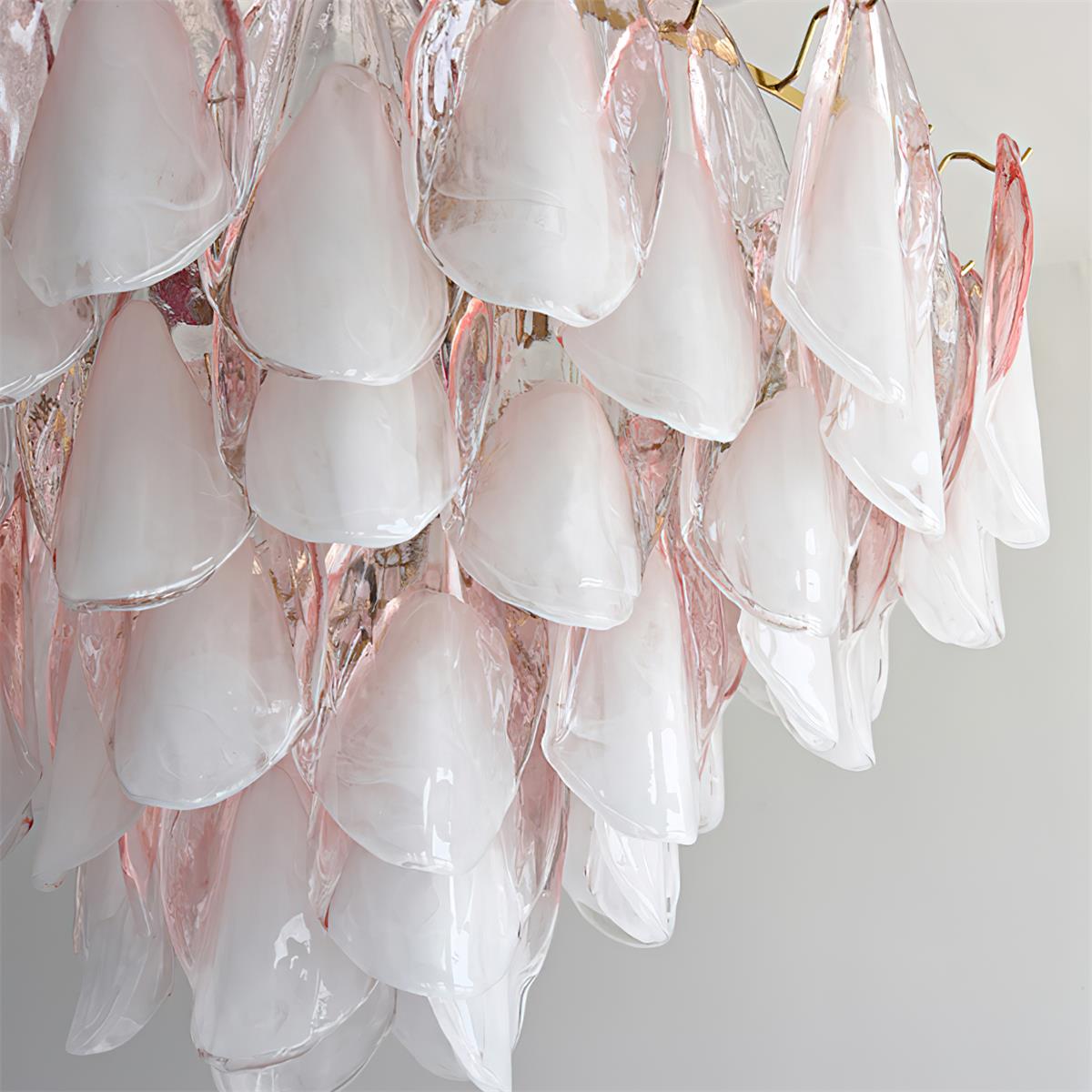 Caia Murano Glass Chandelier for Living Room - fovolighting