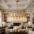 Calametta Glass Round Chandelier - fovolighting
