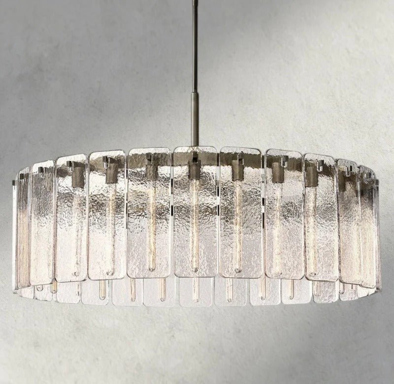 Calametta Glass Round Chandelier - fovolighting