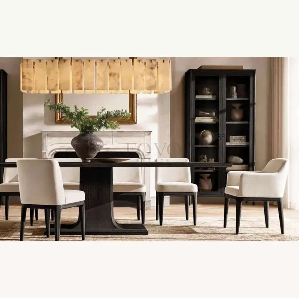 Calametta Onyx Rectangular Chandelier