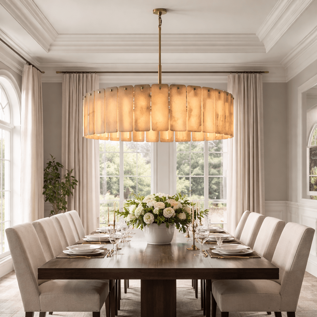 Calametta Onyx Round Chandelier - fovolighting