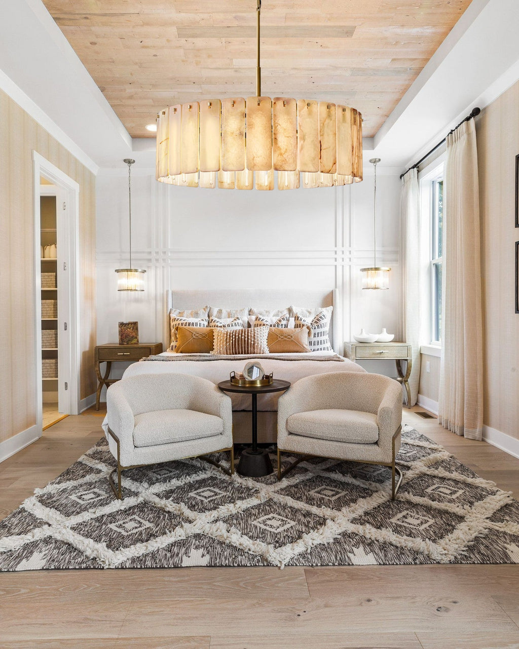 Calametta Onyx Round Chandelier - fovolighting