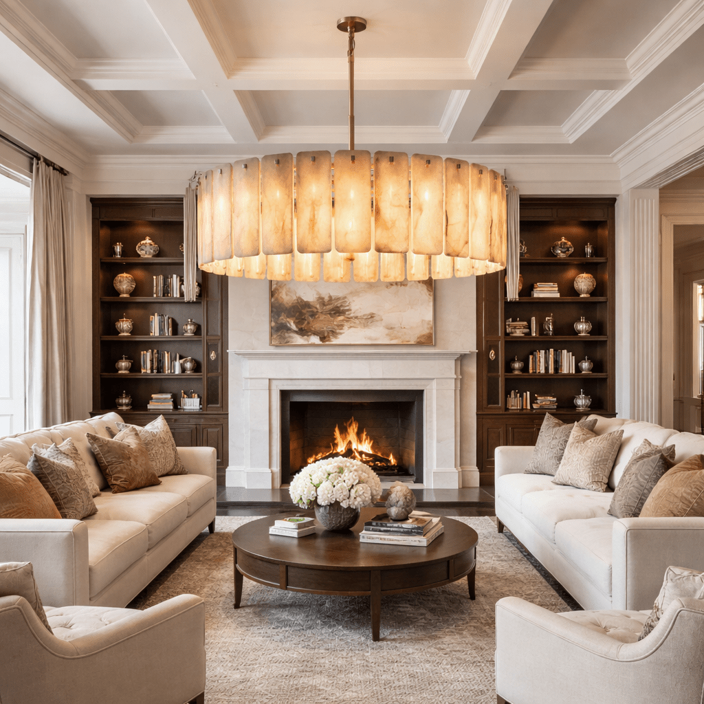 Calametta Onyx Round Chandelier - fovolighting