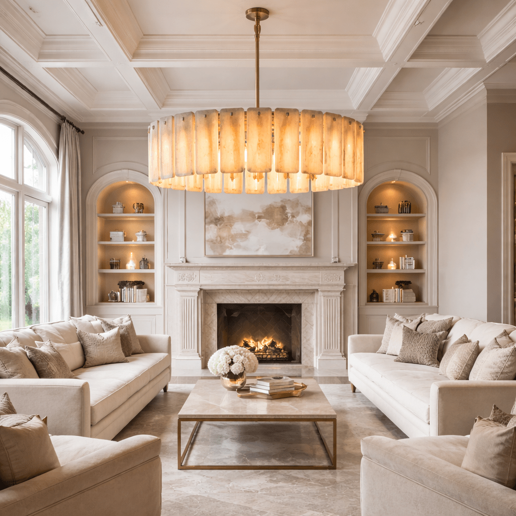 Calametta Onyx Round Chandelier - fovolighting