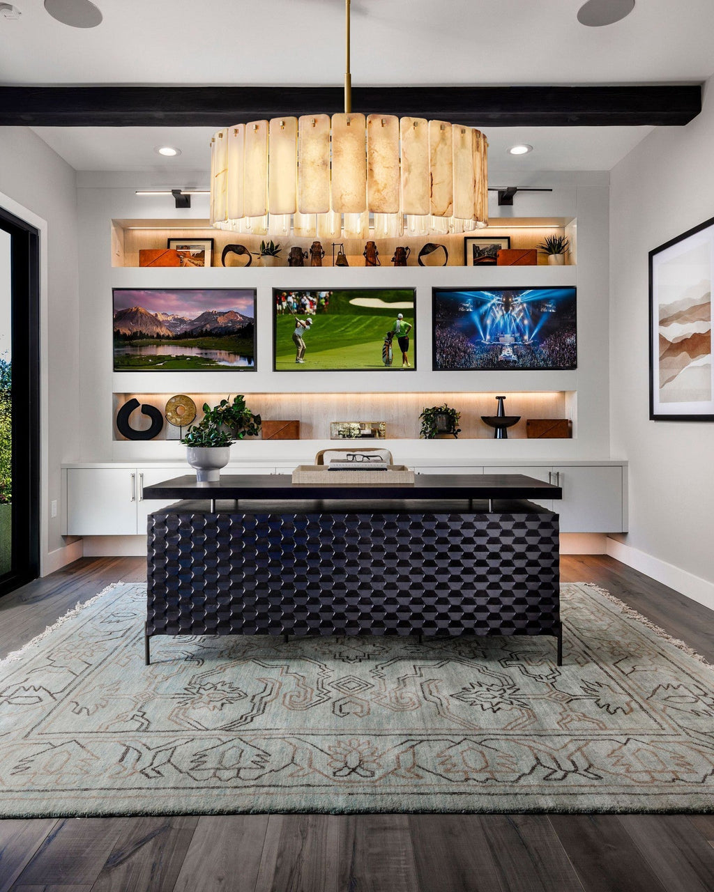 Calametta Onyx Round Chandelier - fovolighting