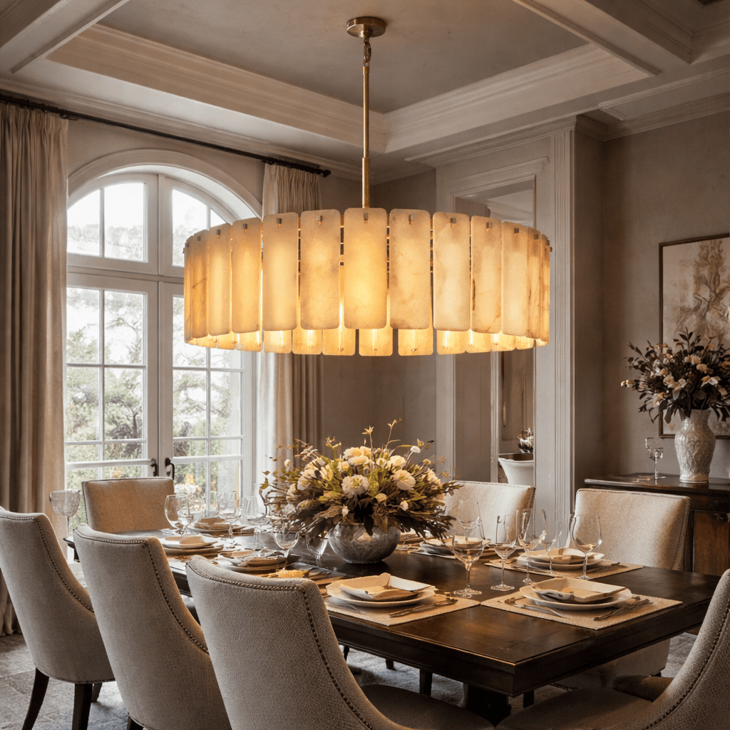 Calametta Onyx Round Chandelier - fovolighting