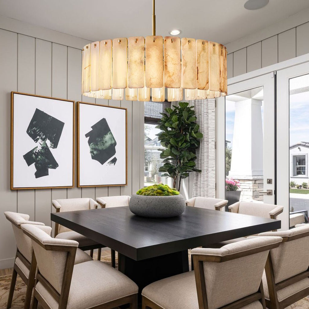 Calametta Onyx Round Chandelier - fovolighting