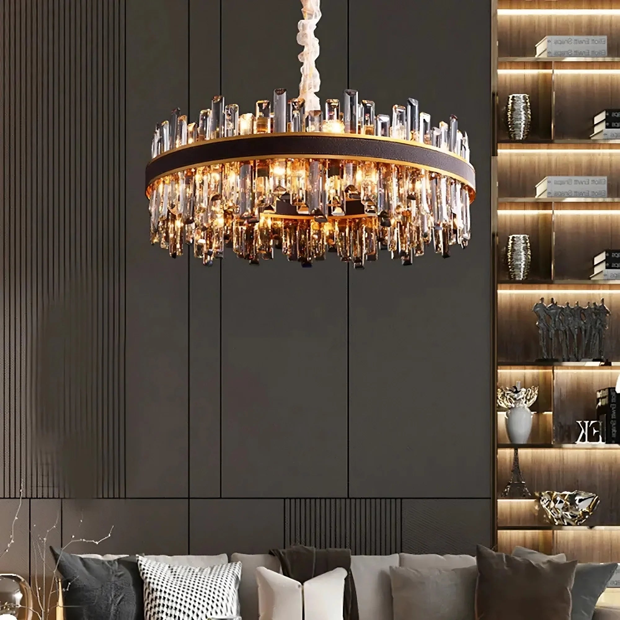 Calvi Crystal Chandelier - fovolighting