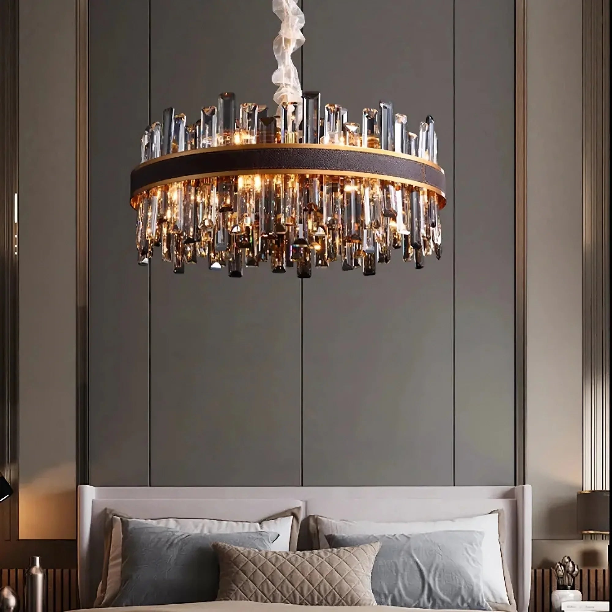 Calvi Crystal Chandelier - fovolighting