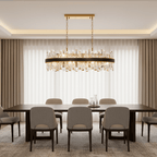 Calvi Modern Dining Room Chandelier - fovolighting