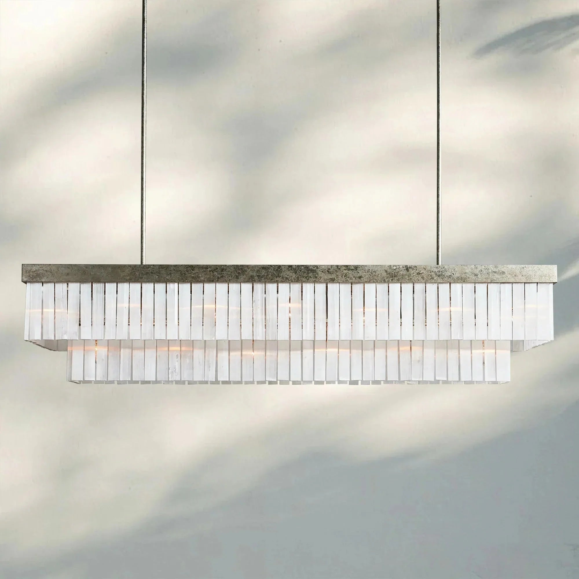 Cameron Rectangular Chandelier 49''59'' - fovolighting