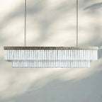 Cameron Rectangular Chandelier 49''59'' - fovolighting