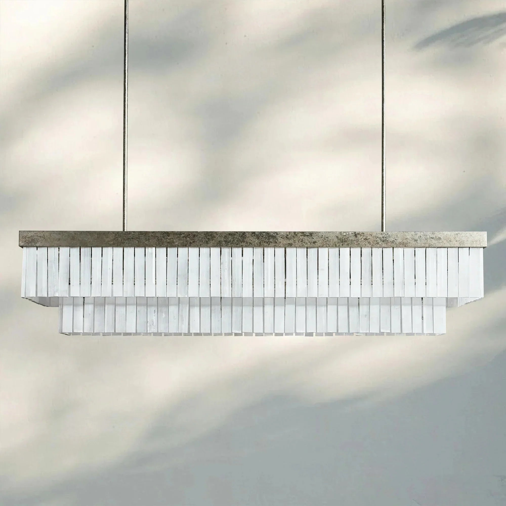 Cameron Rectangular Chandelier 49''59'' - fovolighting