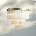 Cameron Round Chandelier 3/4 Tier - fovolighting