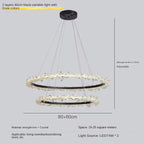 Capri 2 - Tier Crystal Chandelier - fovolighting