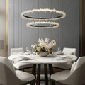 Capri 2 - Tier Crystal Chandelier - fovolighting