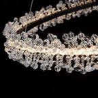 Capri 2 - Tier Crystal Chandelier - fovolighting