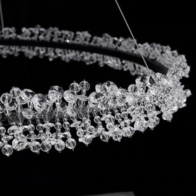 Capri 2 - Tier Crystal Chandelier - fovolighting