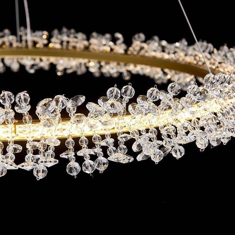 Capri 3 - Ring Crystal Chandelier - fovolighting