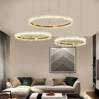 Capri 3 - Ring Crystal Chandelier - fovolighting