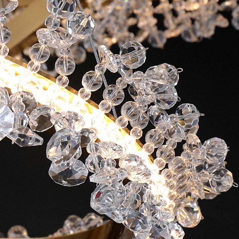 Capri 3 - Ring Modern Chandelier - fovolighting