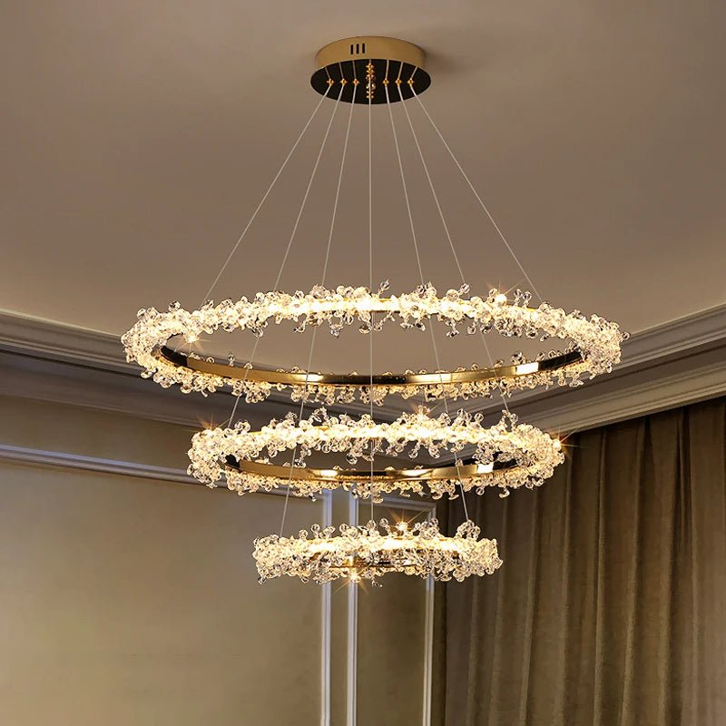 Capri 3 - Tier Modern Chandelier - fovolighting