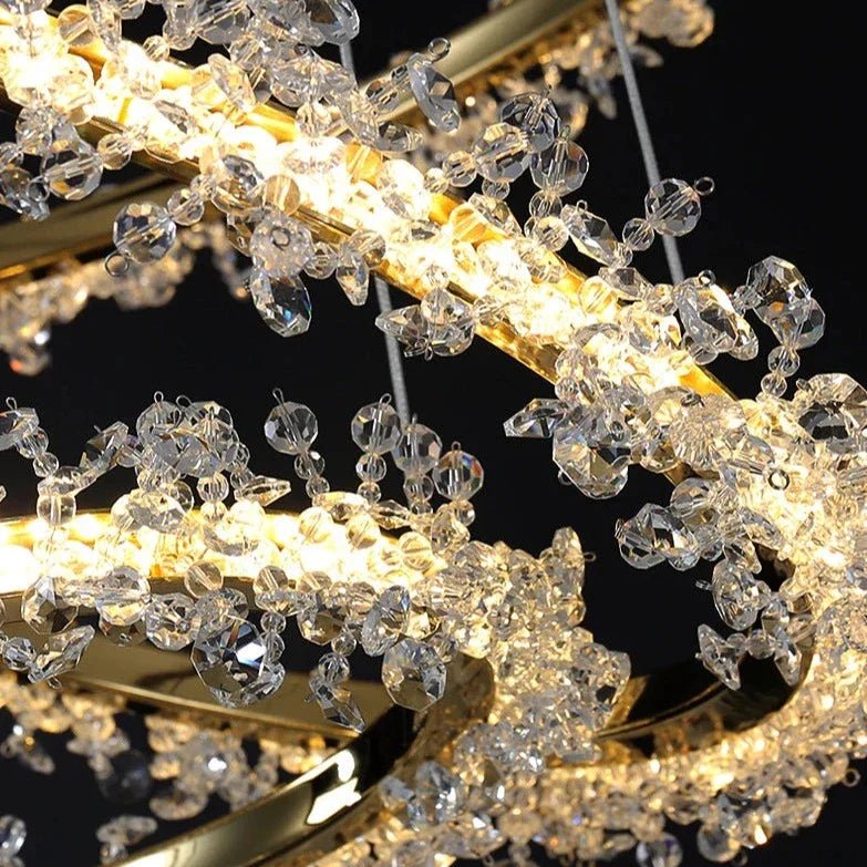 Capri 3 - Tier Modern Chandelier - fovolighting