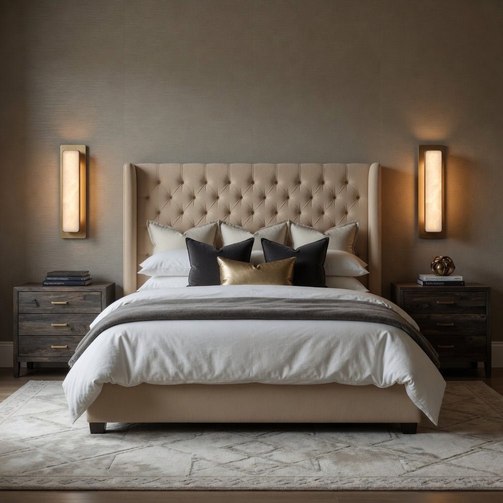 Capri Marble Wall Sconce - fovolighting