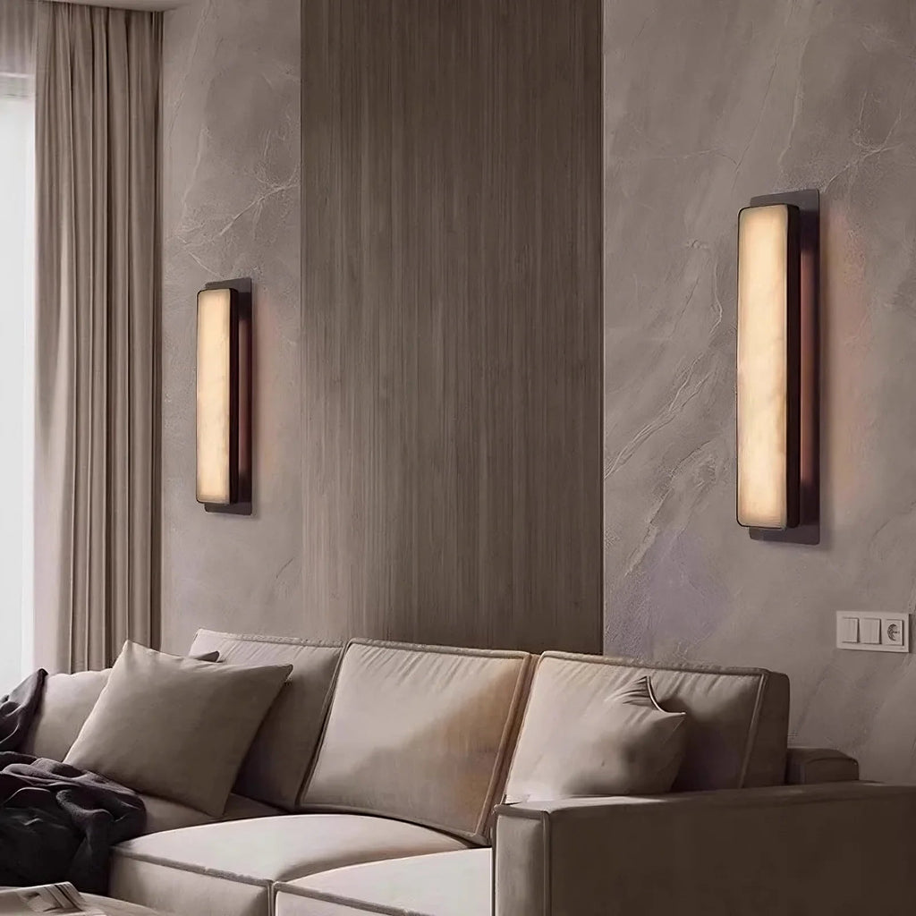Capri Marble Wall Sconce - fovolighting