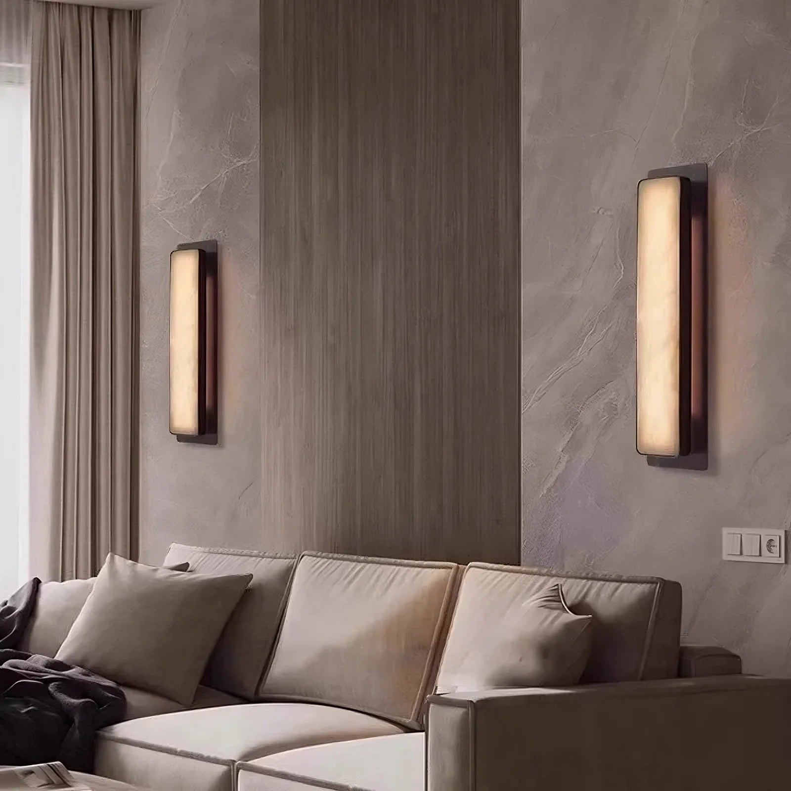 Capri Marble Wall Sconce - fovolighting
