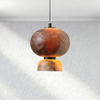 Carey Eterna Alabaster Pendant – Large Circle - fovolighting