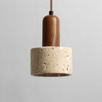 Carrara Travertine Dome Pendant - fovolighting