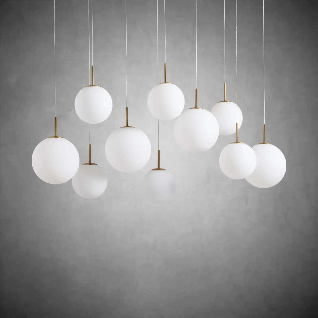 Casen Linear Chandelier 55" 65" - fovolighting