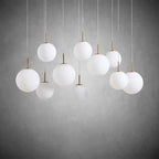Casen Linear Chandelier 55" 65" - fovolighting