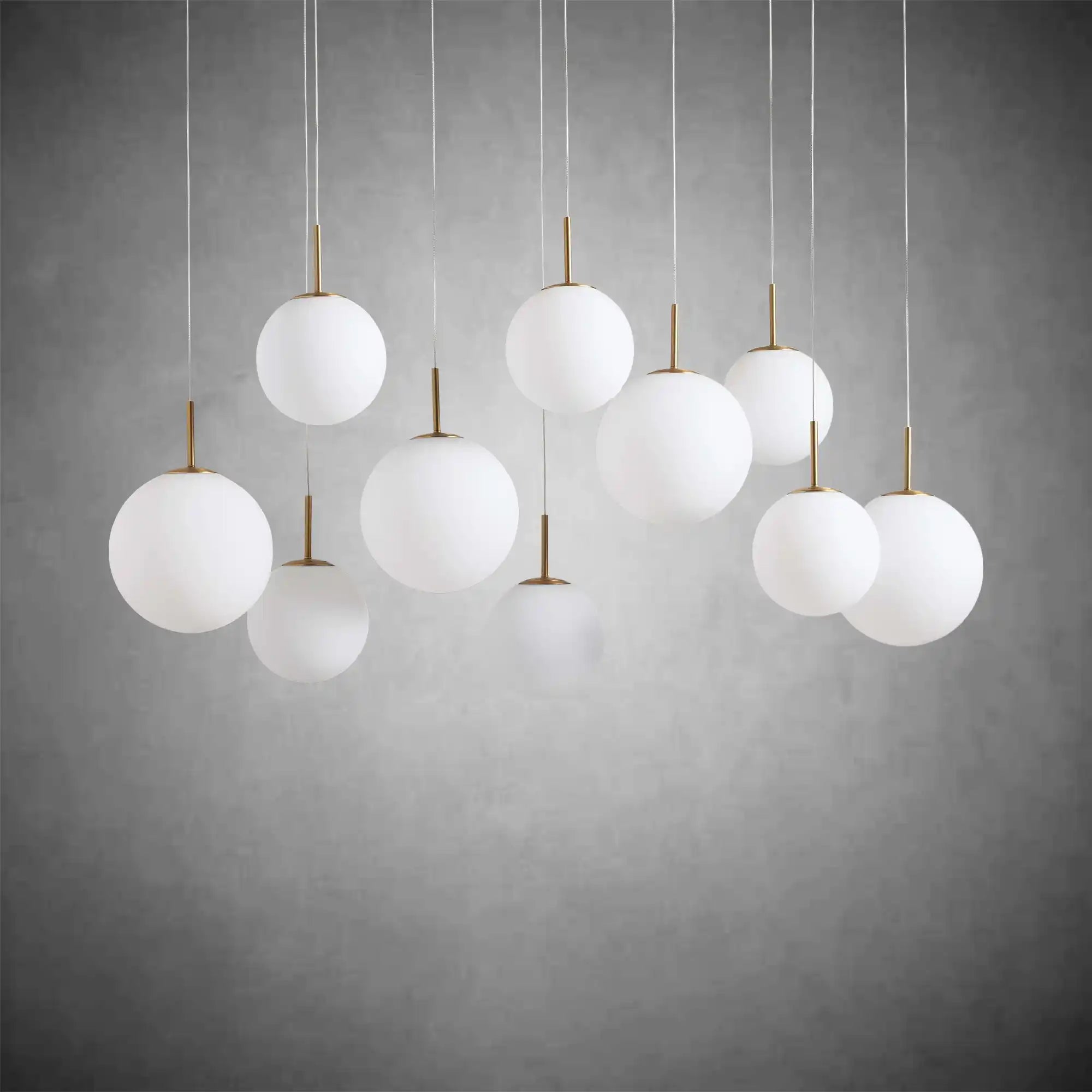 Casen Linear Chandelier 55" 65" - fovolighting