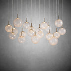 Casen Linear Chandelier 55" 65" - fovolighting