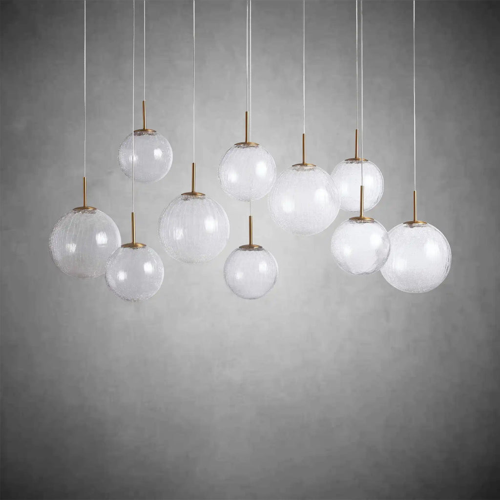 Casen Linear Chandelier 55" 65" - fovolighting