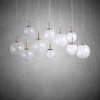 Casen Linear Chandelier 55" 65" - fovolighting