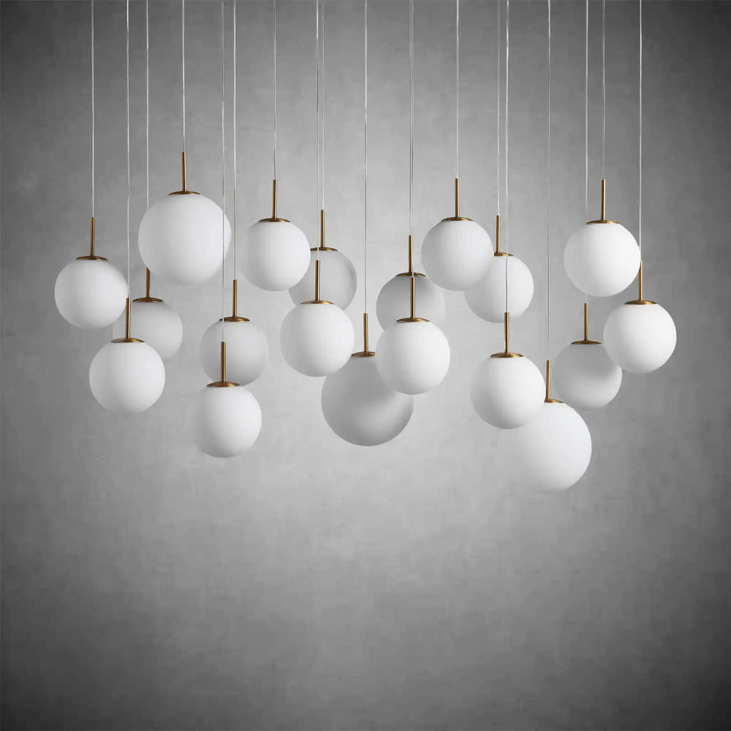 Casen Linear Chandelier 55" 65" - fovolighting