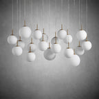 Casen Linear Chandelier 55" 65" - fovolighting