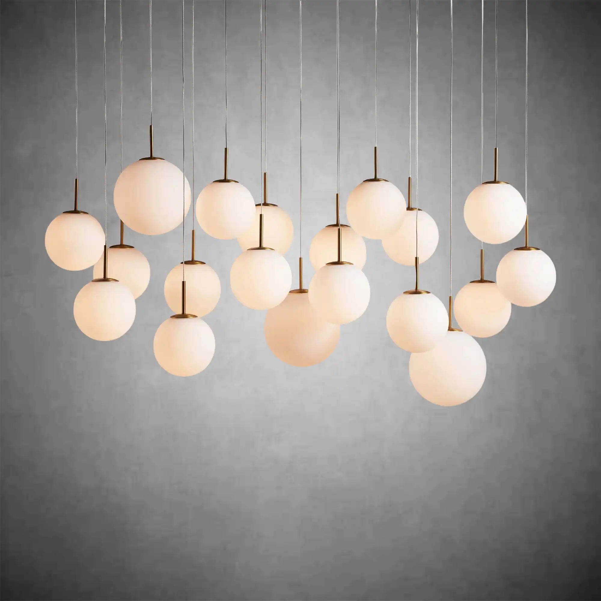 Casen Linear Chandelier 55" 65" - fovolighting
