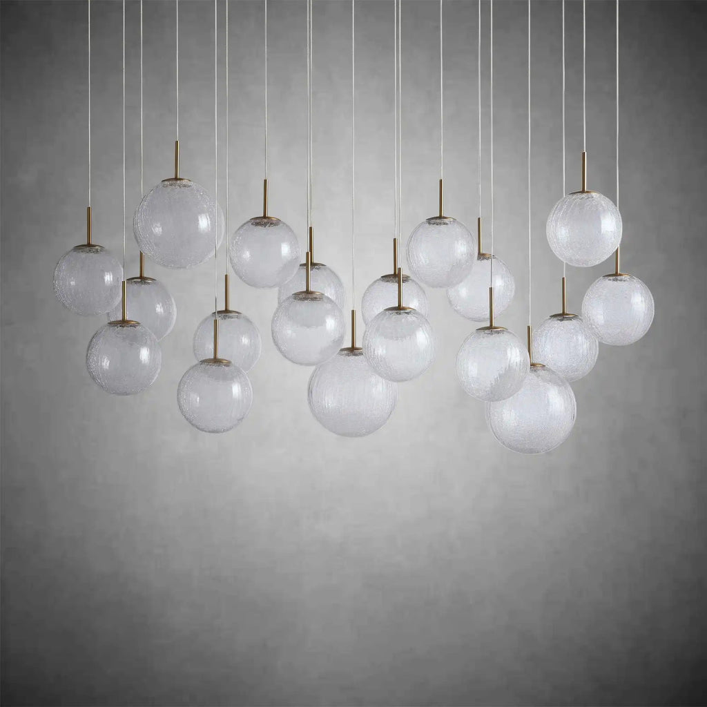 Casen Linear Chandelier 55" 65" - fovolighting
