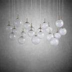 Casen Linear Chandelier 55" 65" - fovolighting