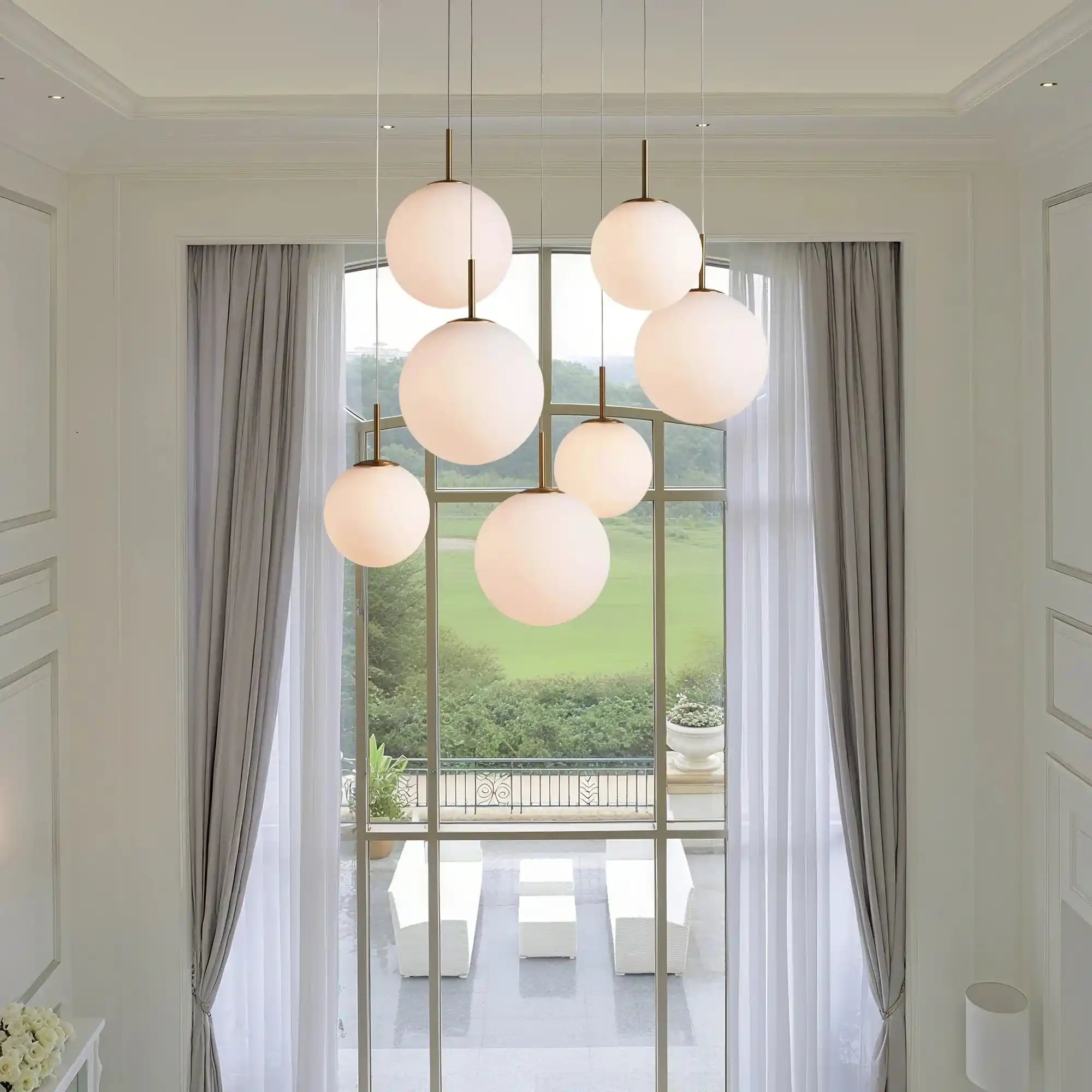 Casen Round Chandelier - fovolighting