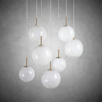 Casen Round Chandelier - fovolighting