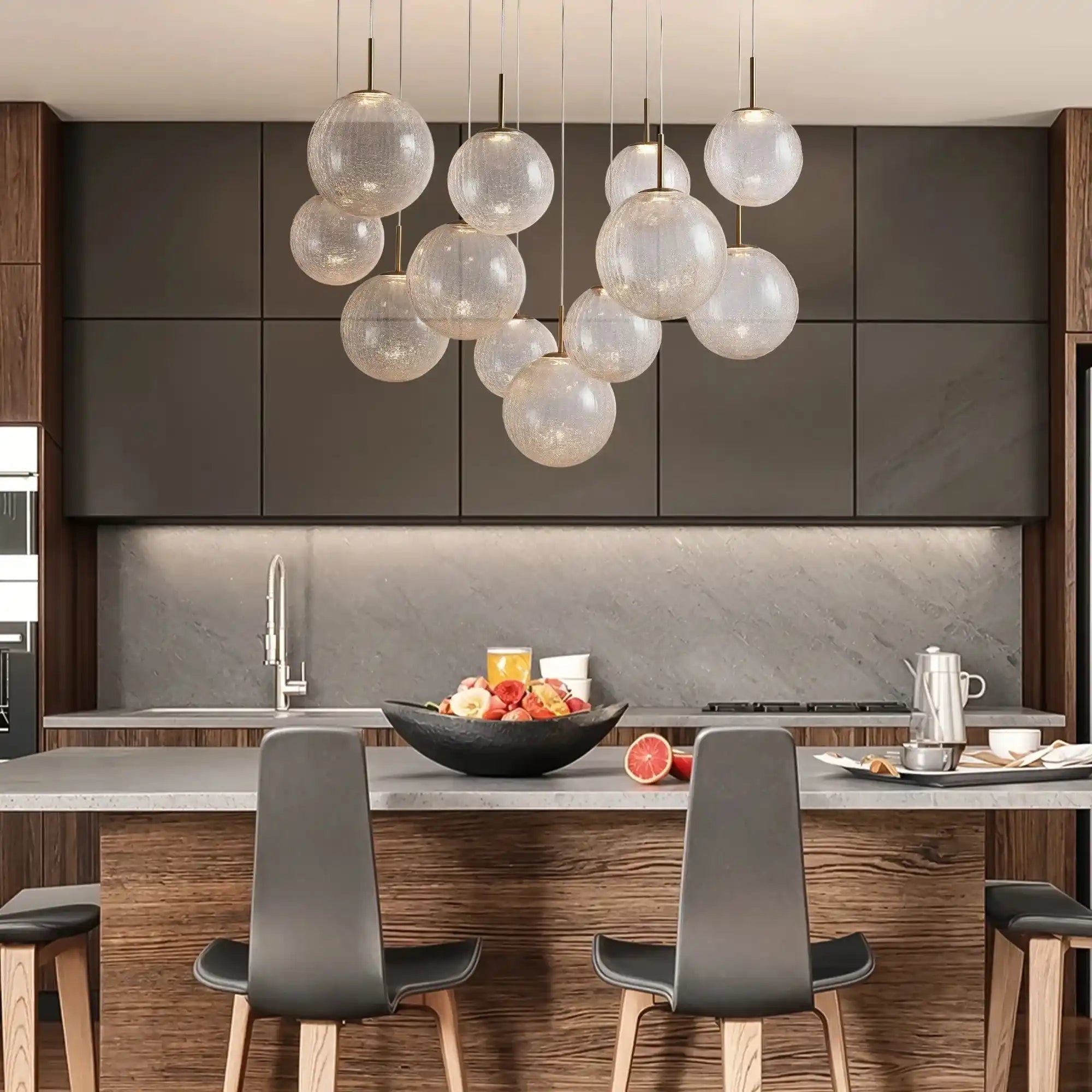 Casen Round Chandelier - fovolighting