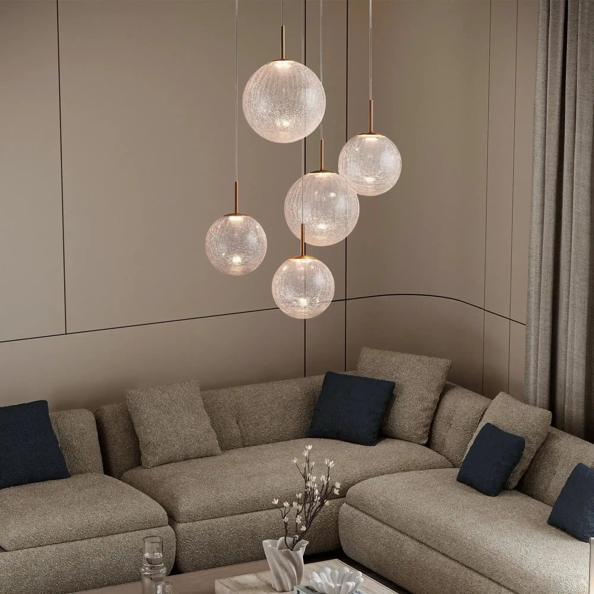 Casen Round Chandelier - fovolighting